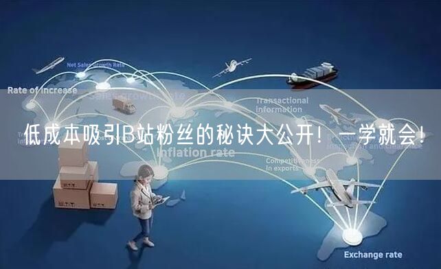 低成本吸引B站粉丝的秘诀大公开！一学就会！