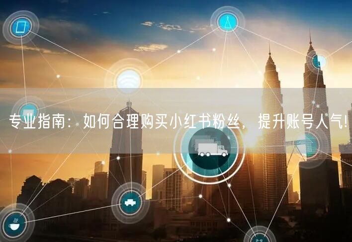 专业指南：如何合理购买小红书粉丝，提升账号人气!