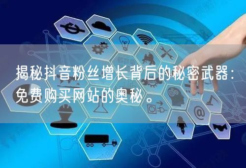 揭秘抖音粉丝增长背后的秘密武器：免费购买网站的奥秘。