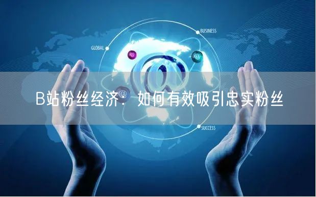 B站粉丝经济：如何有效吸引忠实粉丝