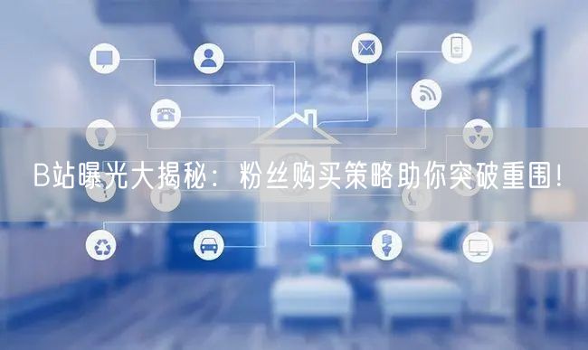 B站曝光大揭秘：粉丝购买策略助你突破重围！