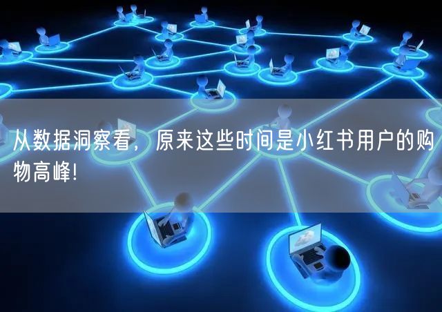 从数据洞察看，原来这些时间是小红书用户的购物高峰!