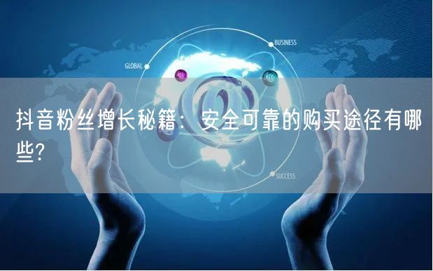 抖音粉丝增长秘籍：安全可靠的购买途径有哪些?