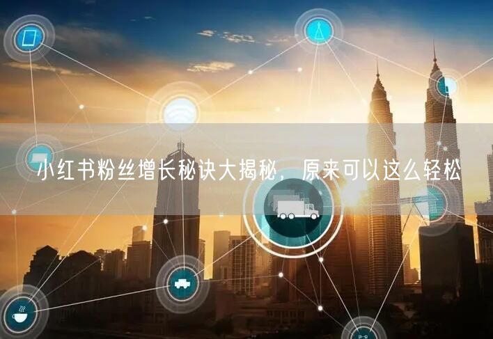 小红书粉丝增长秘诀大揭秘，原来可以这么轻松