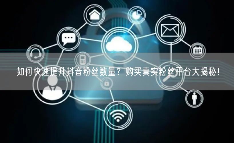 如何快速提升抖音粉丝数量？购买真实粉丝平台大揭秘！