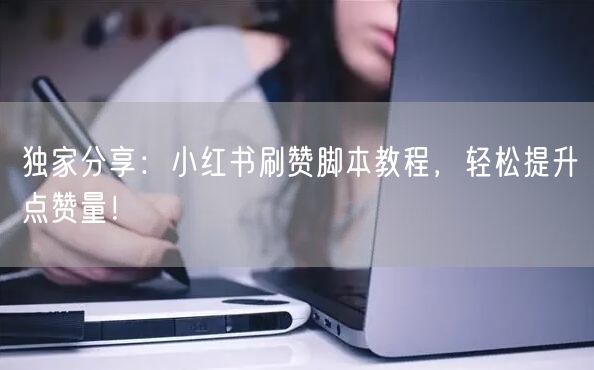 独家分享：小红书刷赞脚本教程，轻松提升点赞量！