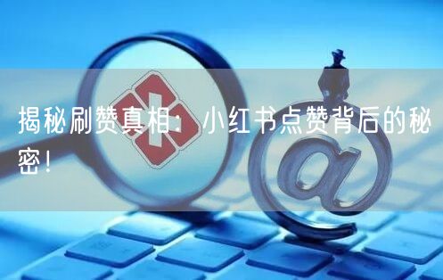 揭秘刷赞真相：小红书点赞背后的秘密！