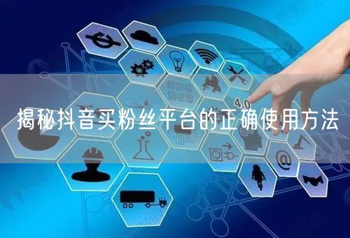 揭秘抖音买粉丝平台的正确使用方法