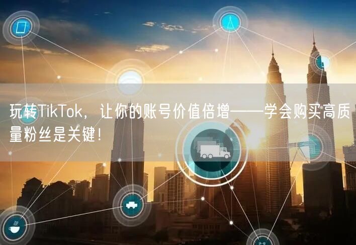 玩转TikTok，让你的账号价值倍增——学会购买高质量粉丝是关键！