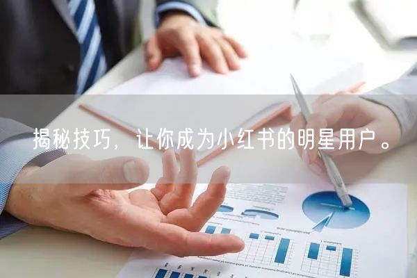揭秘技巧，让你成为小红书的明星用户。